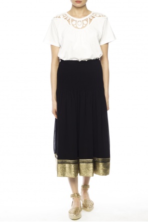 Lace-trimmed top, zdjęcie 2 Lace-trimmed top od Chloe